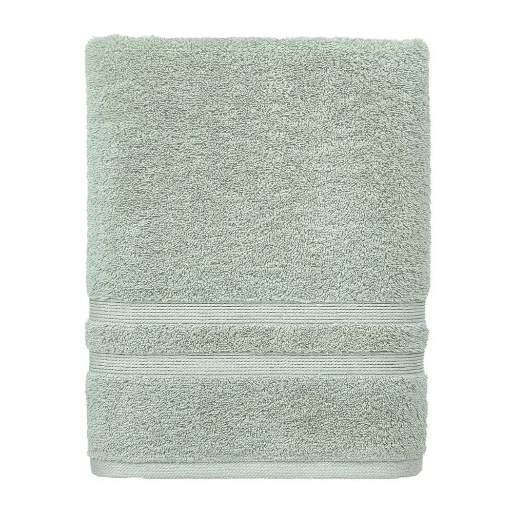 2 new AQUA GREEN Sonoma Ultimate 100% Hygro Cotton 65x33 inch BATH SHEETS